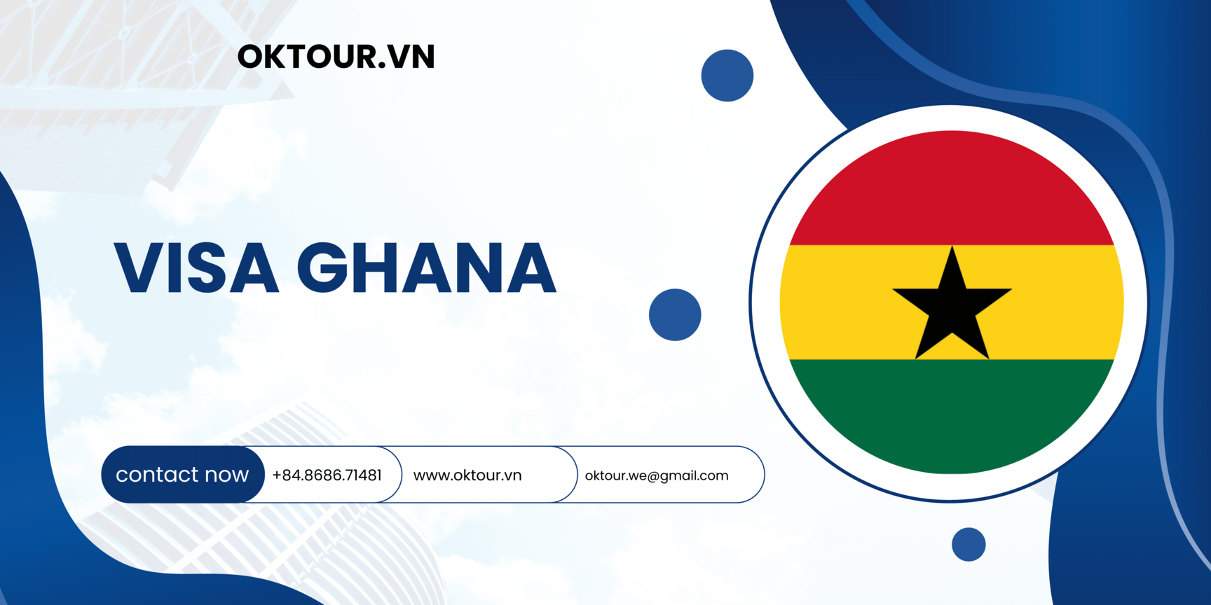 DỊCH VỤ VISA GHANA TẠI HỒ CHÍ MINH