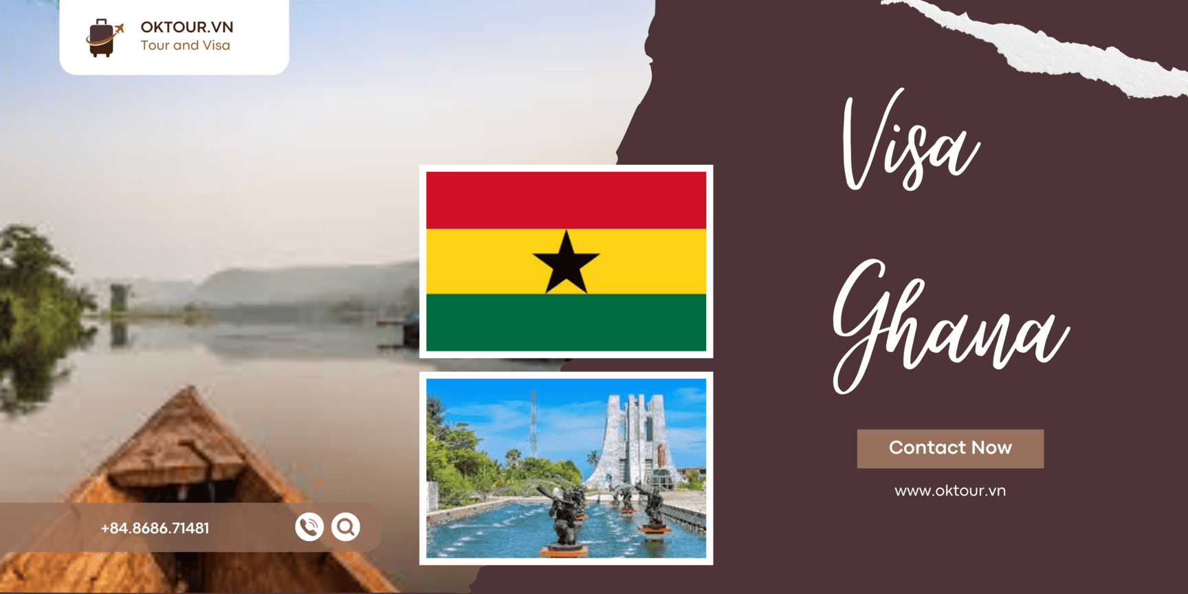 THỦ TỤC XIN VISA GHANA