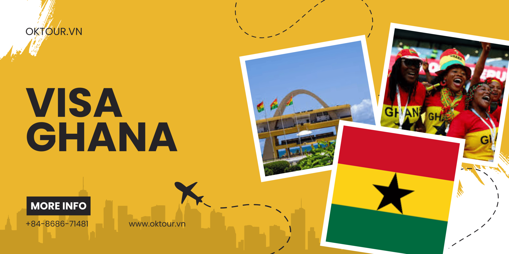 DỊCH VỤ XIN VISA ĐI GHANA