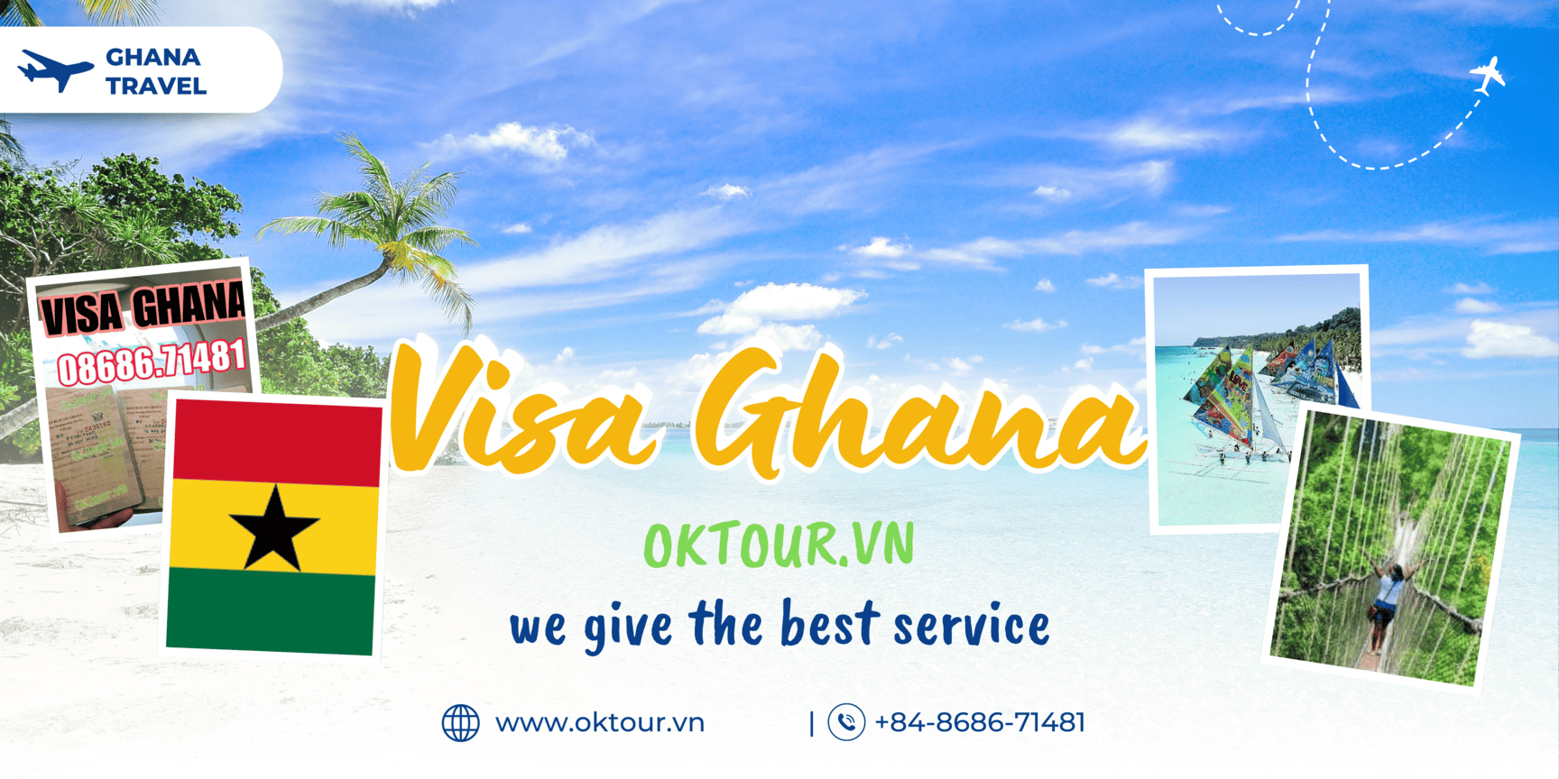 DỊCH VỤ LÀM VISA ĐI GHANA Ở ĐÂU ?