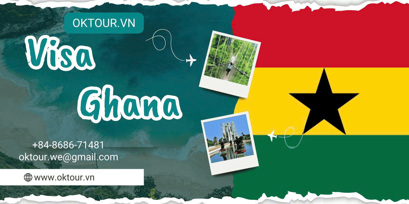 Cách xin visa Ghana nhanh nhất – Thủ tục đơn giản, đậu cao