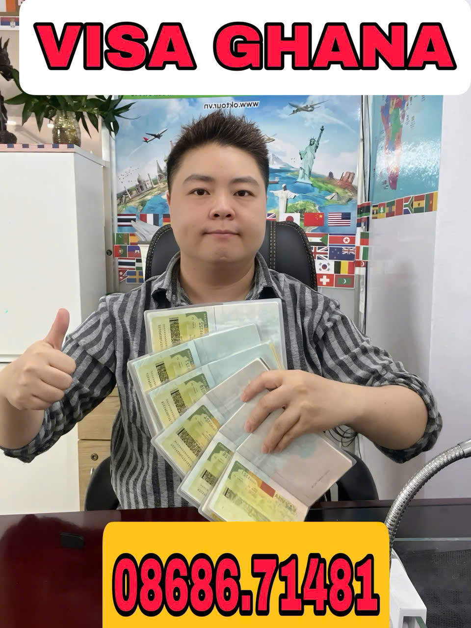 Cách xin visa Ghana tiết kiệm thời gian