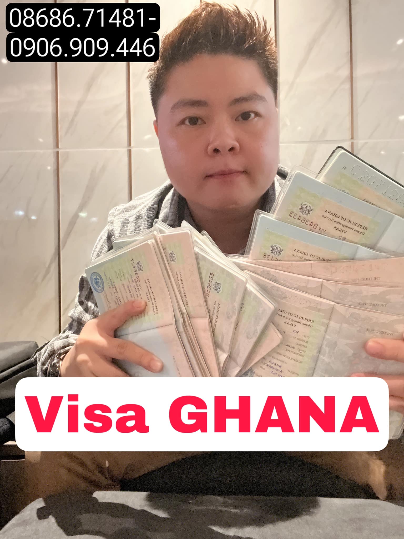 Quy trình xin visa Ghana nhanh