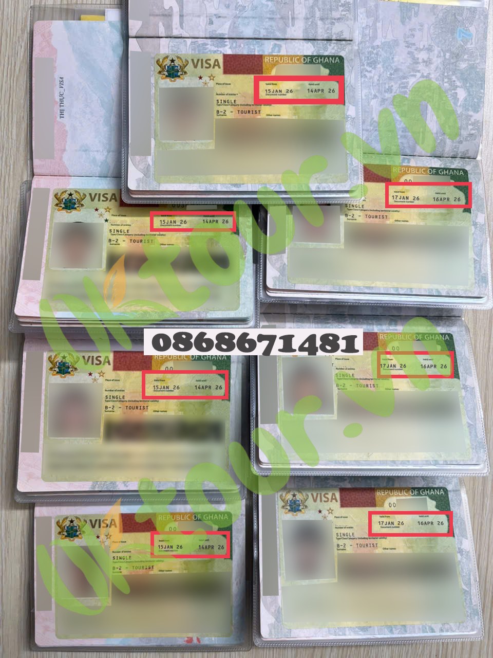 Visa đi Ghana và các loại giấy tờ cần chuẩn bị 